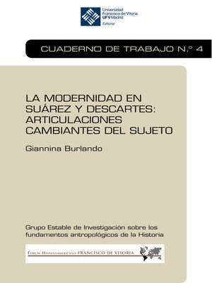 cover image of La modernidad en Suárez y Descartes
